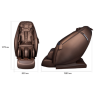Массажное кресло Ergonova Organic 5 Espresso Brown